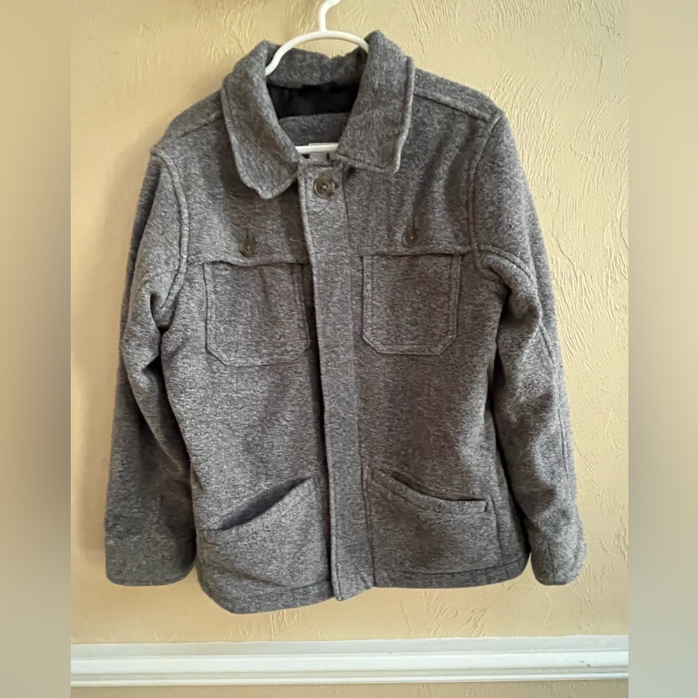Lands end boys fleece jacket